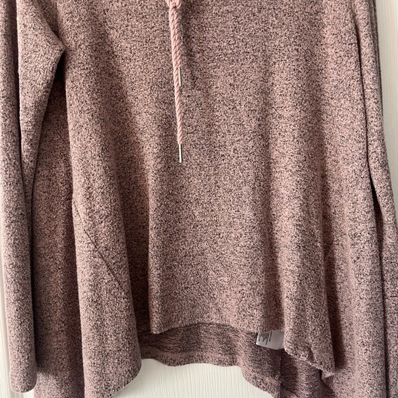 ZSupply purple marbled cowlneck knot top XS - Picture 3 of 8